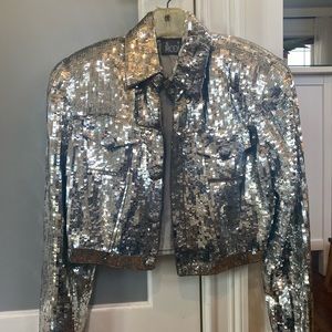 Modi 🤍 Hand-sequined jacket